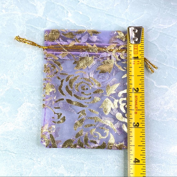 18 Pastel Purple Organza Mesh Bags PRICE IS FIRM - Picture 4 of 5